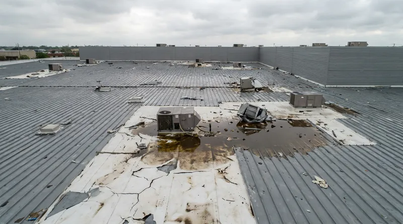 Commercial Roof Damage