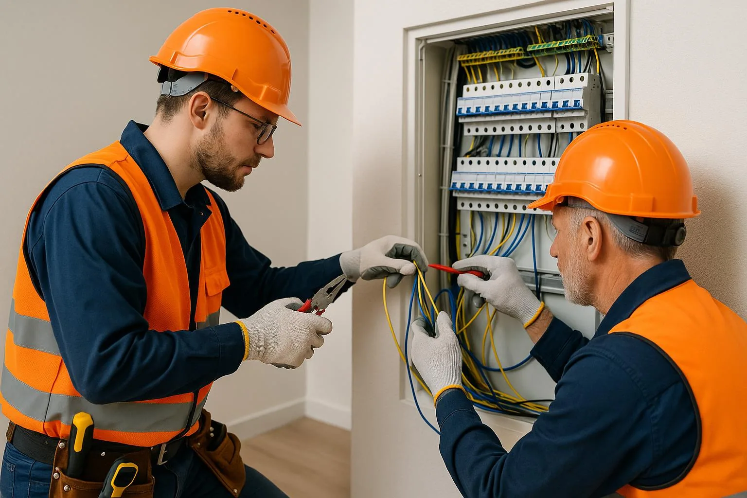 Electrical contractor insurance claims partnership