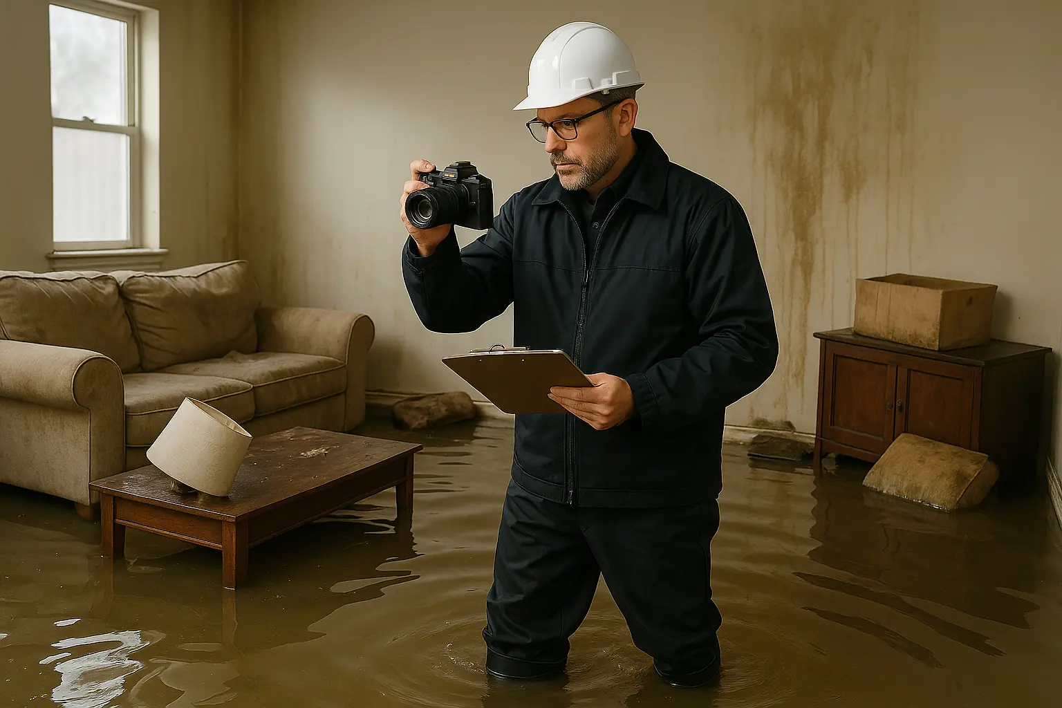 Flood Damage in Freeport, TX