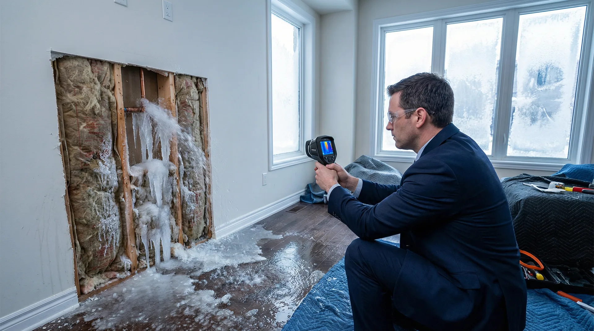 Freeze and Burst Pipe Claims That Cover the Full Damage