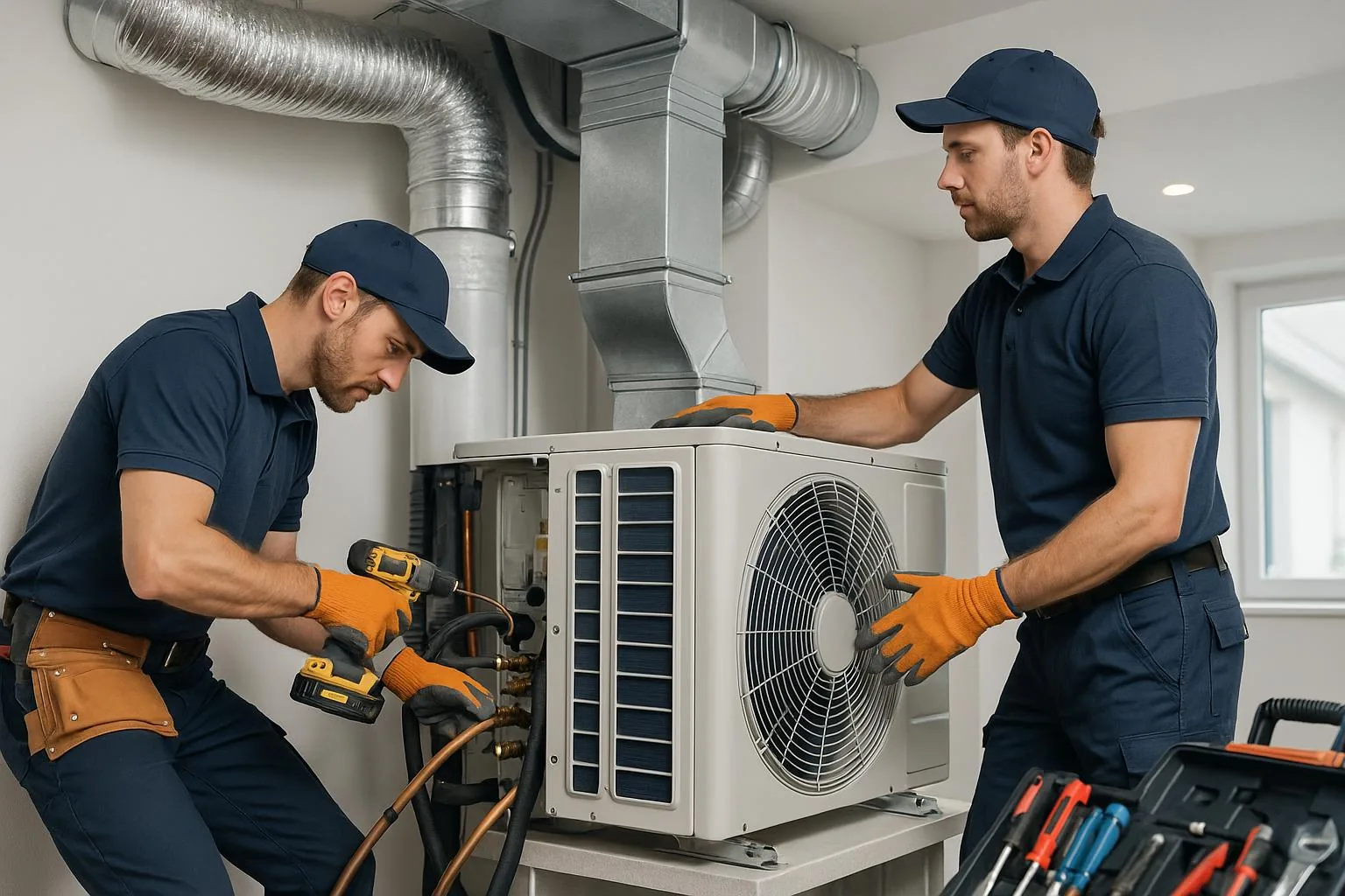 HVAC contractor insurance claims partnership