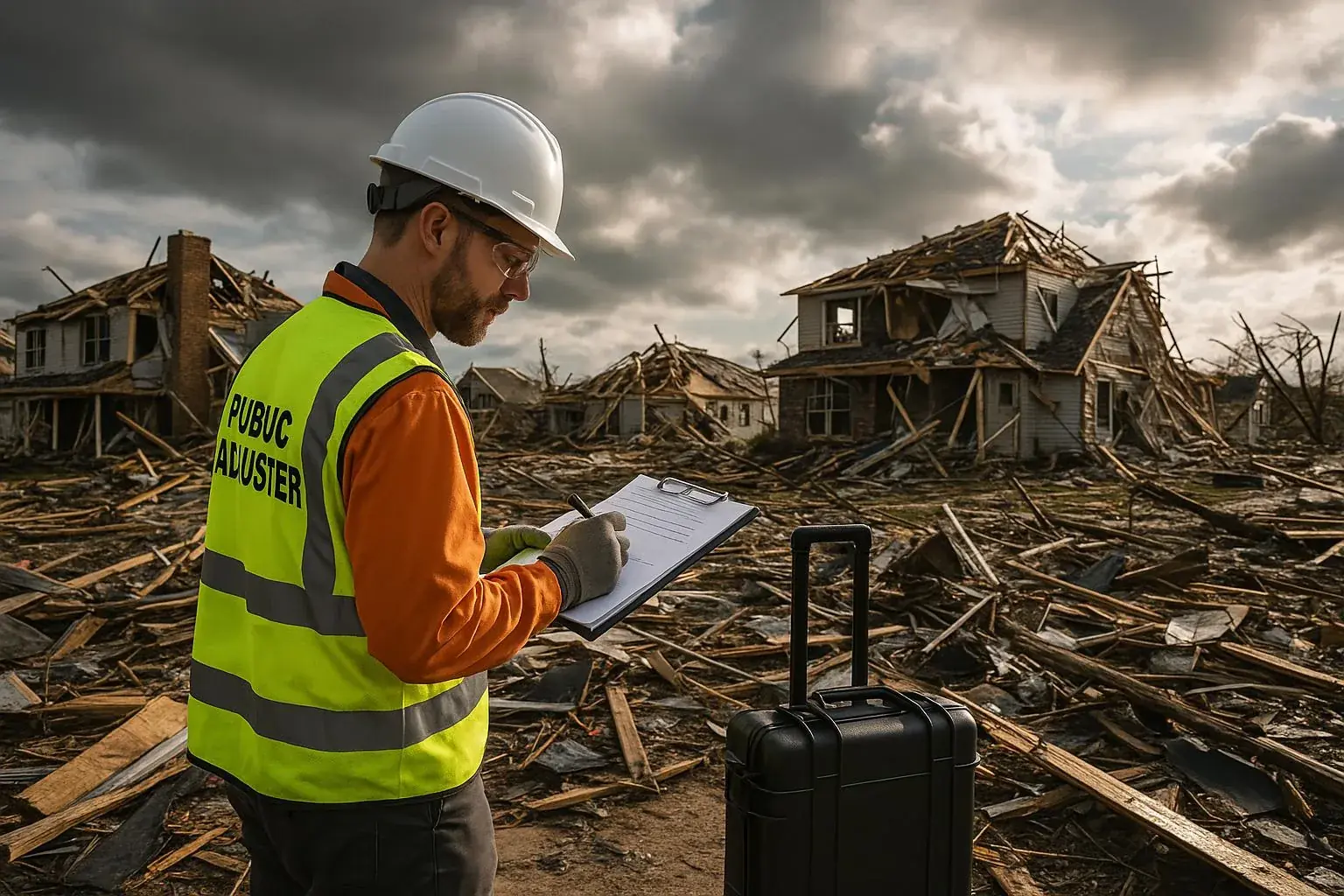 Tornado Damage in Freeport, TX